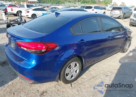 2017 Kia Forte Lx из США, поврежденный, VIN 3KPFK4A78HE096079